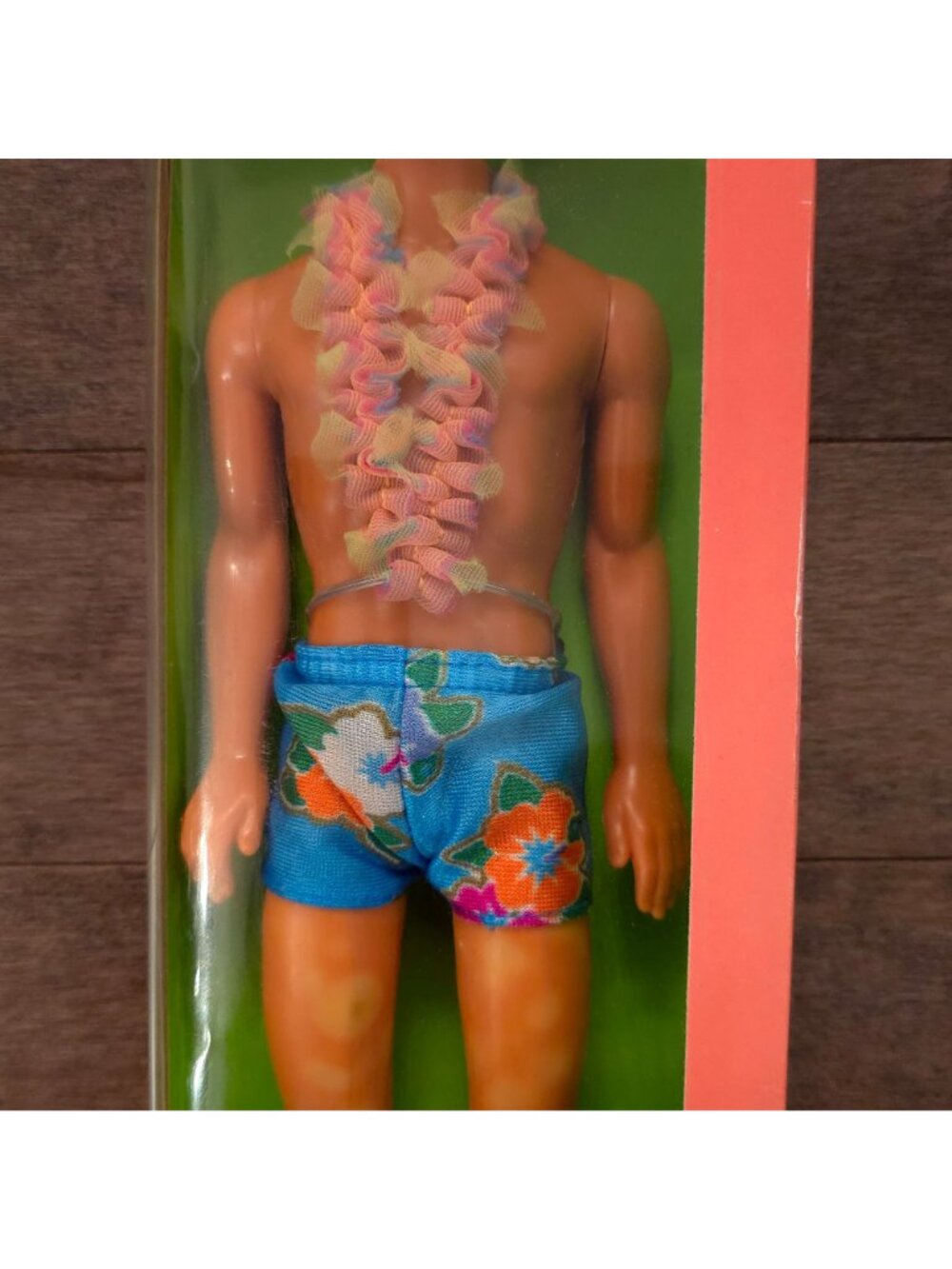 1987 Vintage Barbie Island Fun Ken Doll 4060 Mattel NRFB Tropical Look New - Picture 4 of 9